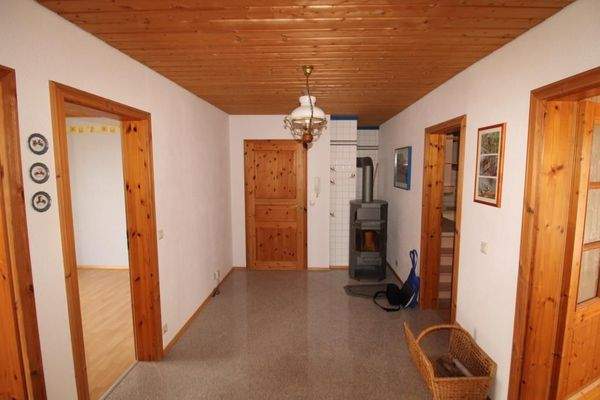 Flur mit Schwedenofen