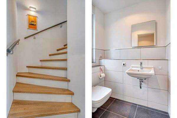 Treppe / Gäste-WC