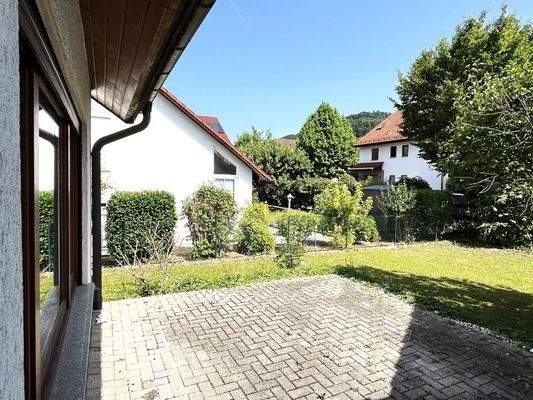 Sonnige Südterrasse