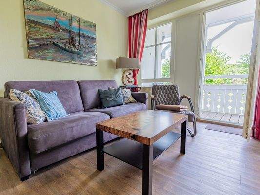 Wohnbereich mit Balkon