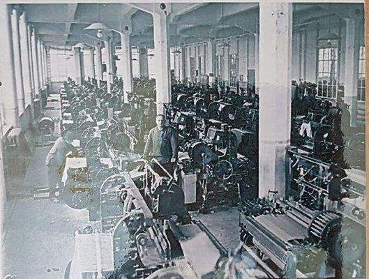 ...in der alten Weberei!