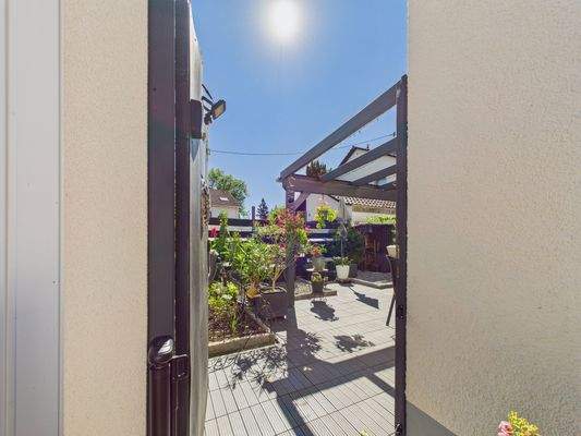 Garten/ Terrassen-Zugang