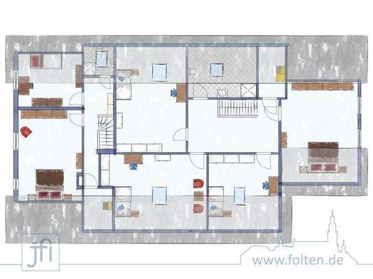 Grundriss Obergeschoss