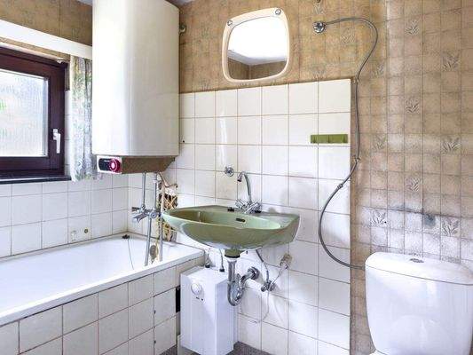 Badezimmer im Erdgeschoss