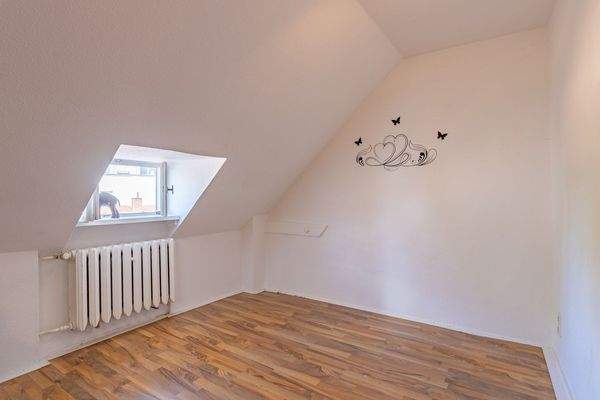 Zimmer im Dachgeschoß