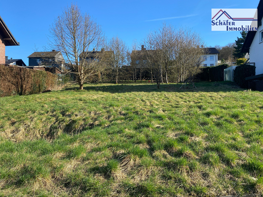 Ansicht Baugrundstück 