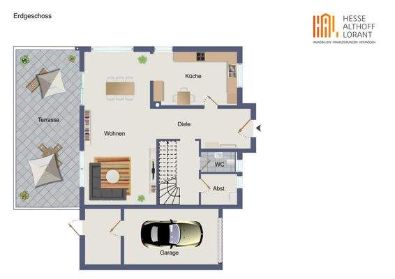 Grundriss Erdgeschoss