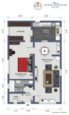 Grundriss Nebengebäude