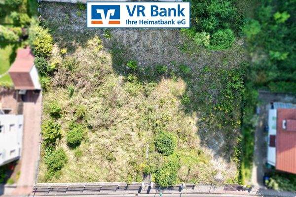 Draufsicht Baufläche