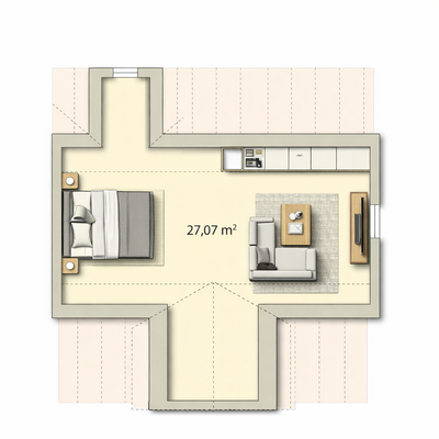 Grundriss Dachgeschoss