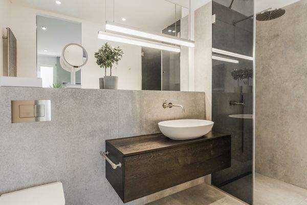 Zweites En-suite-Bad am Gäste-/Kinderzimmer