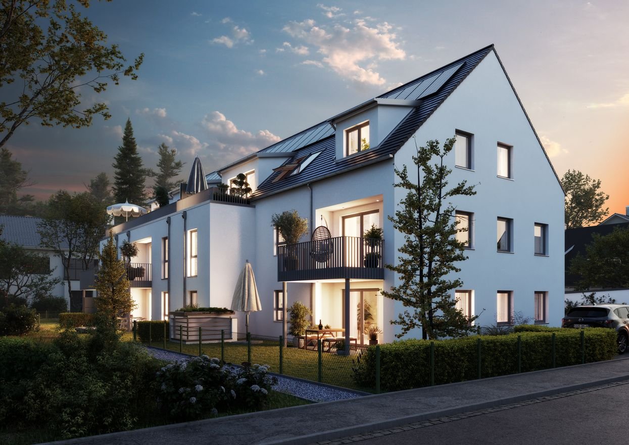 Wunderschöne Terrassen und Balkon nach Westen