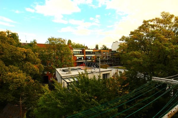 Ausblick Balkon