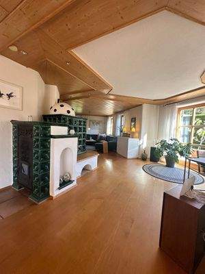 Kachelofen im Wohnbereich