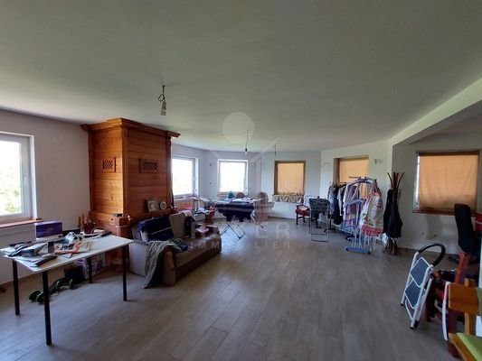 Die geräumige Wohnung für die Besitzer