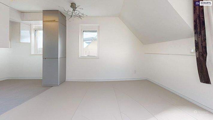 Wohn-Essbereich unmöbliert