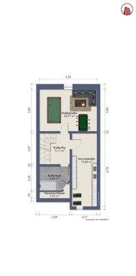 Grundriss Kellergeschoss