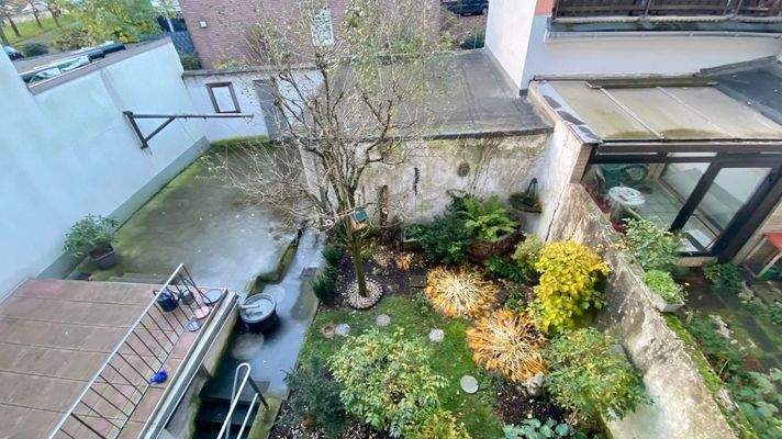 Ausblick auf den Garten