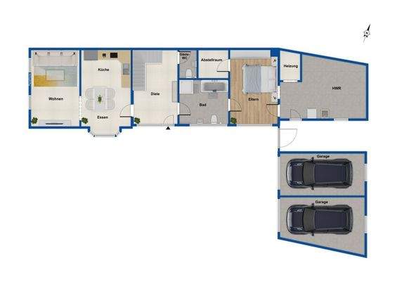 Grundriss Erdgeschoss