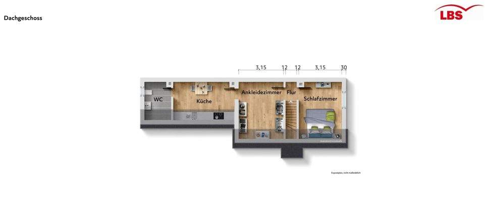 Grundriss Obergeschoss