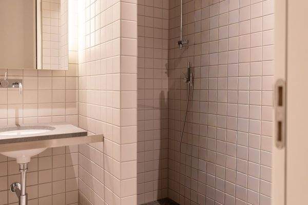 Das eigene Gästebad.