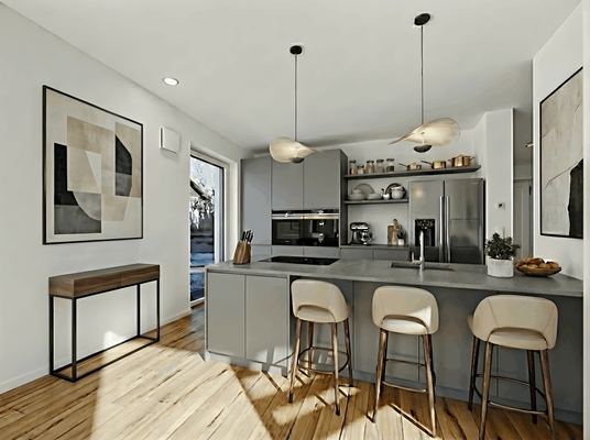 KÜCHE: BSP. MÖBLIERUNG