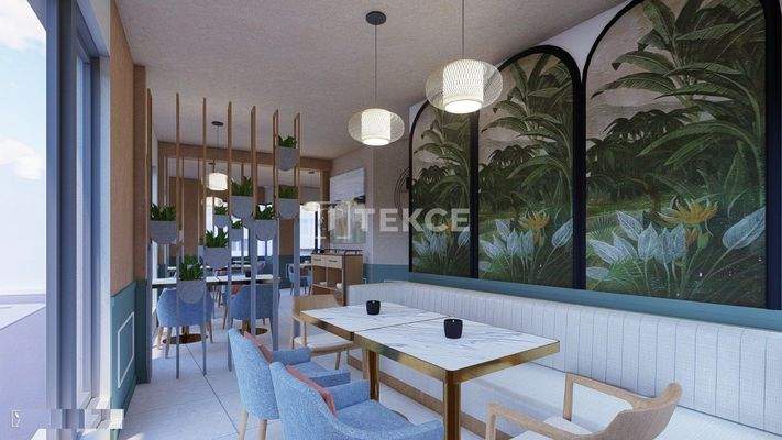 Building with Cafe on the Ground Floor with Flats in Fatih