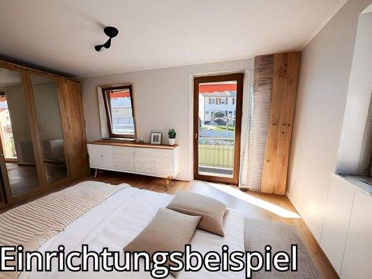 Schlafzimmer OG Einrichtungsbeispiel