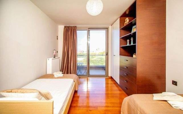 Kreta, Agios Onoufrios: Neu erbaute Villa mit perfektem Meerblick zu verkaufen