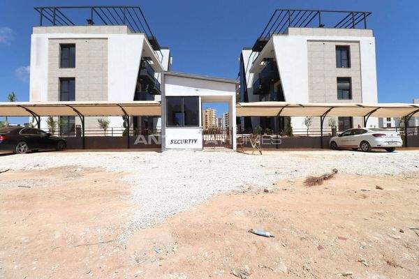 Pool View Apartments in a Luxury Project in Antalya Aksu