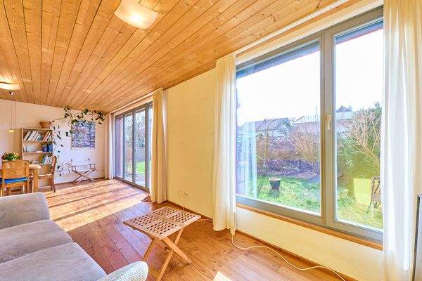 Wohnen und Südterrasse