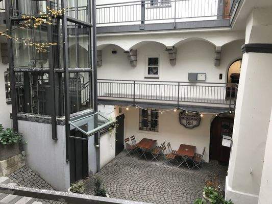 Postpassage Innenhof