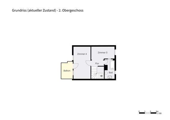 Grundriss - aktueller Zustand - 2.OG