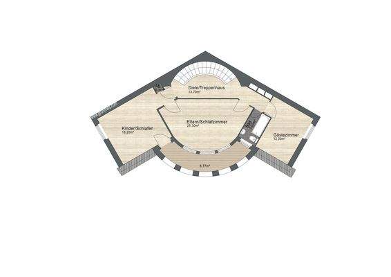 Grundriss Obergeschoss