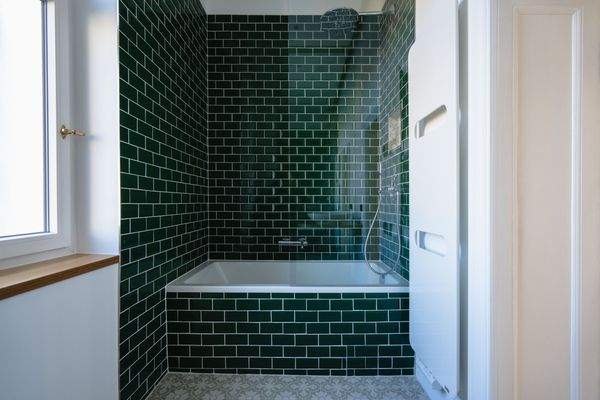 Regendusche + Badewanne