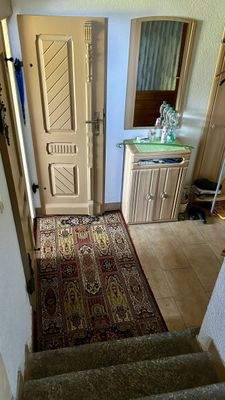 Blick ins Treppenhaus Erdgeschoss