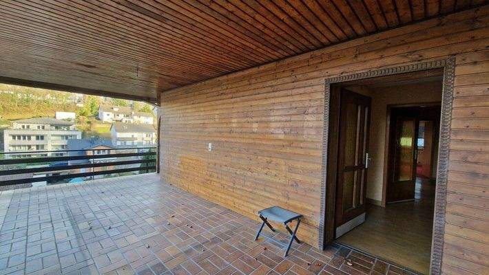 Eingang Whg. 1 mit Terrasse