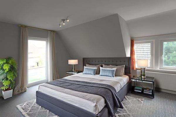  OG  Schlafzimmer - Beispiel Einrichtung