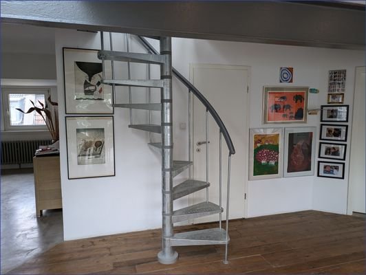 Loft Aufgang Spitzboden