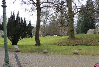 Wunderbarer Park in der Nähe 