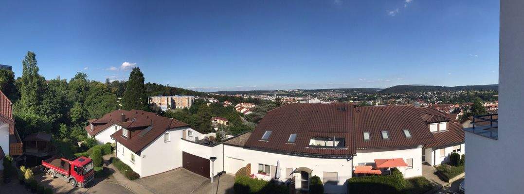 Panoramablick von der Terasse