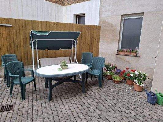 Terrasse zur EG-Wohnung