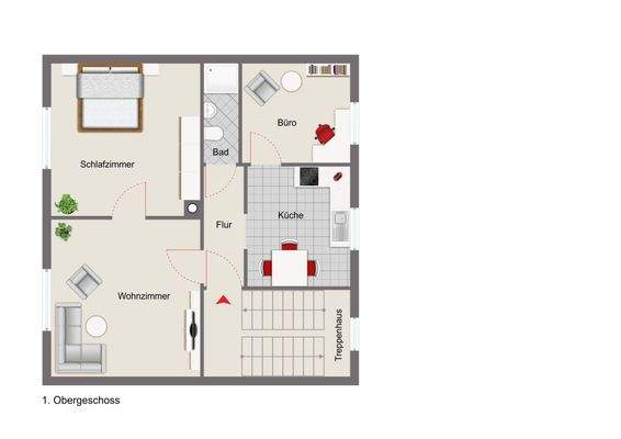 Grundriss Obergeschoss