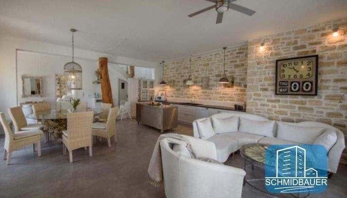 Kreta, Pitsidia: Wunderbare Villa mit Pool und Blick auf die Berge von Psiloritis