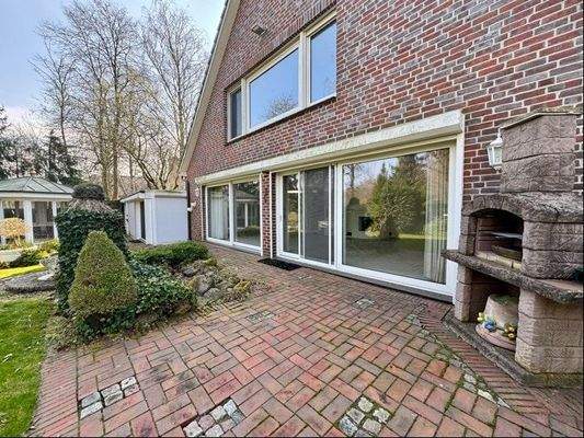 Terrasse vorm Wohnzimmer