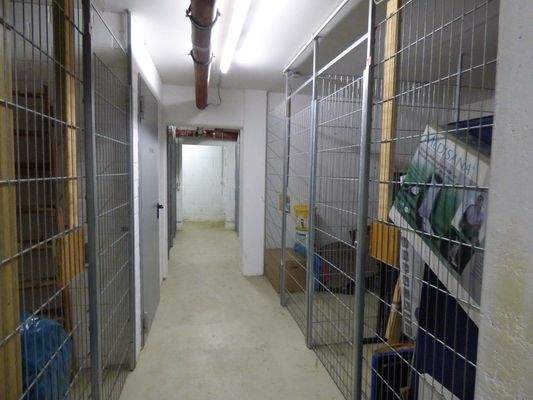 Blick in den Kellerbereich