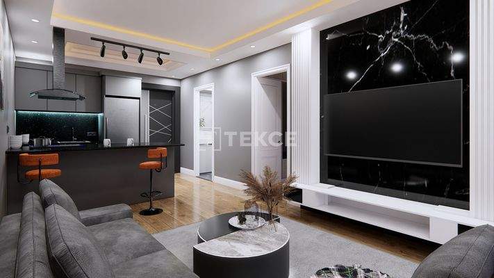 Apartments with Balcony in a Boutique Project in Yalova