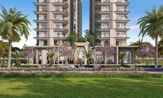 3-Bedroom Sea View Flats near Amenities in Muratpasa Antalya