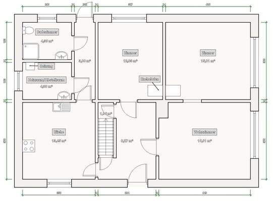 Grundriss Erdgeschoss