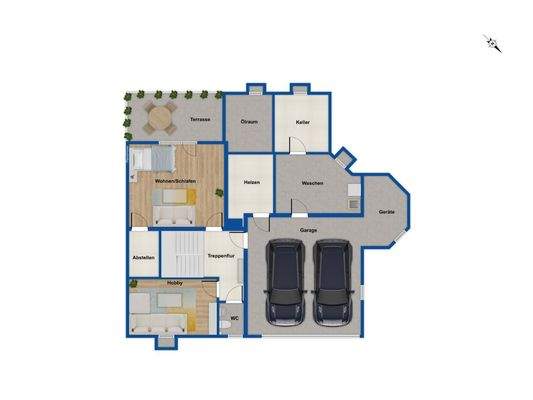 Grundriss Untergeschoss